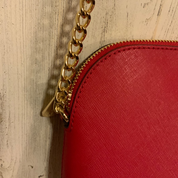 Red Crossbody Purse by Michael Kors - Picture 4 of 10